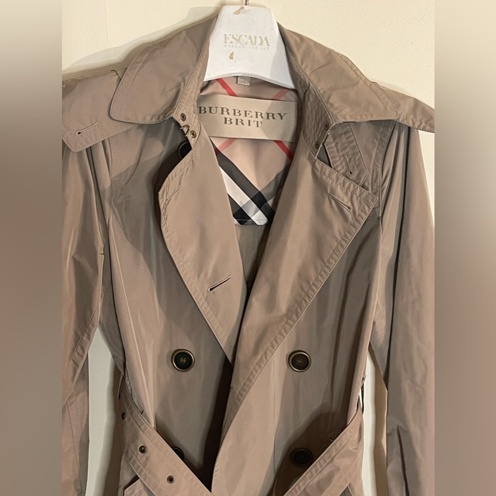 Burberry rain jacket